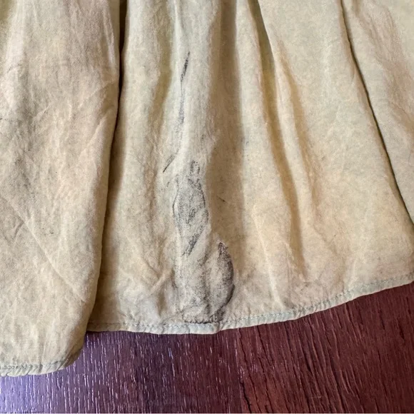 FREE PEOPLE oversized lightly tie dye boho maxi dress, size L, but can fit 1X - Picture 12 of 13